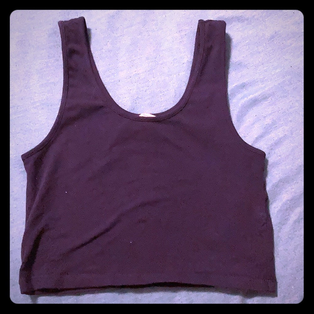 FREE Cute scoop neck crop top